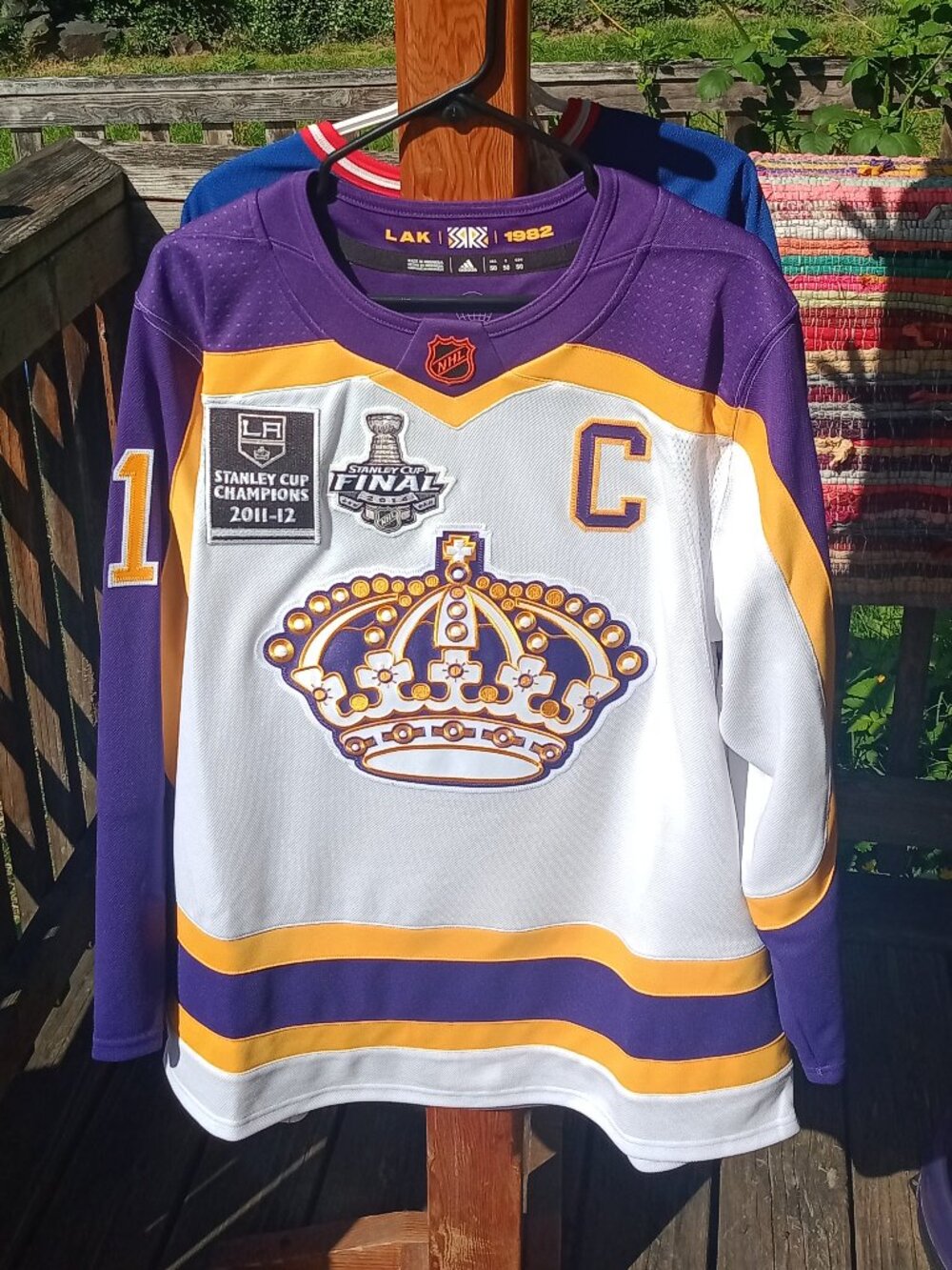 NWTs LA Kings Anze Kopitar adidas Reverse Retro 2.0 NHL Hockey Jersey